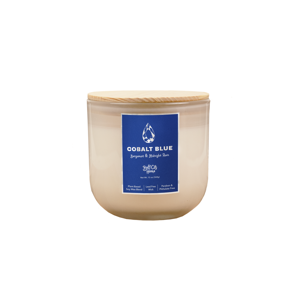 Cobalt Blue 2-Wick Candle