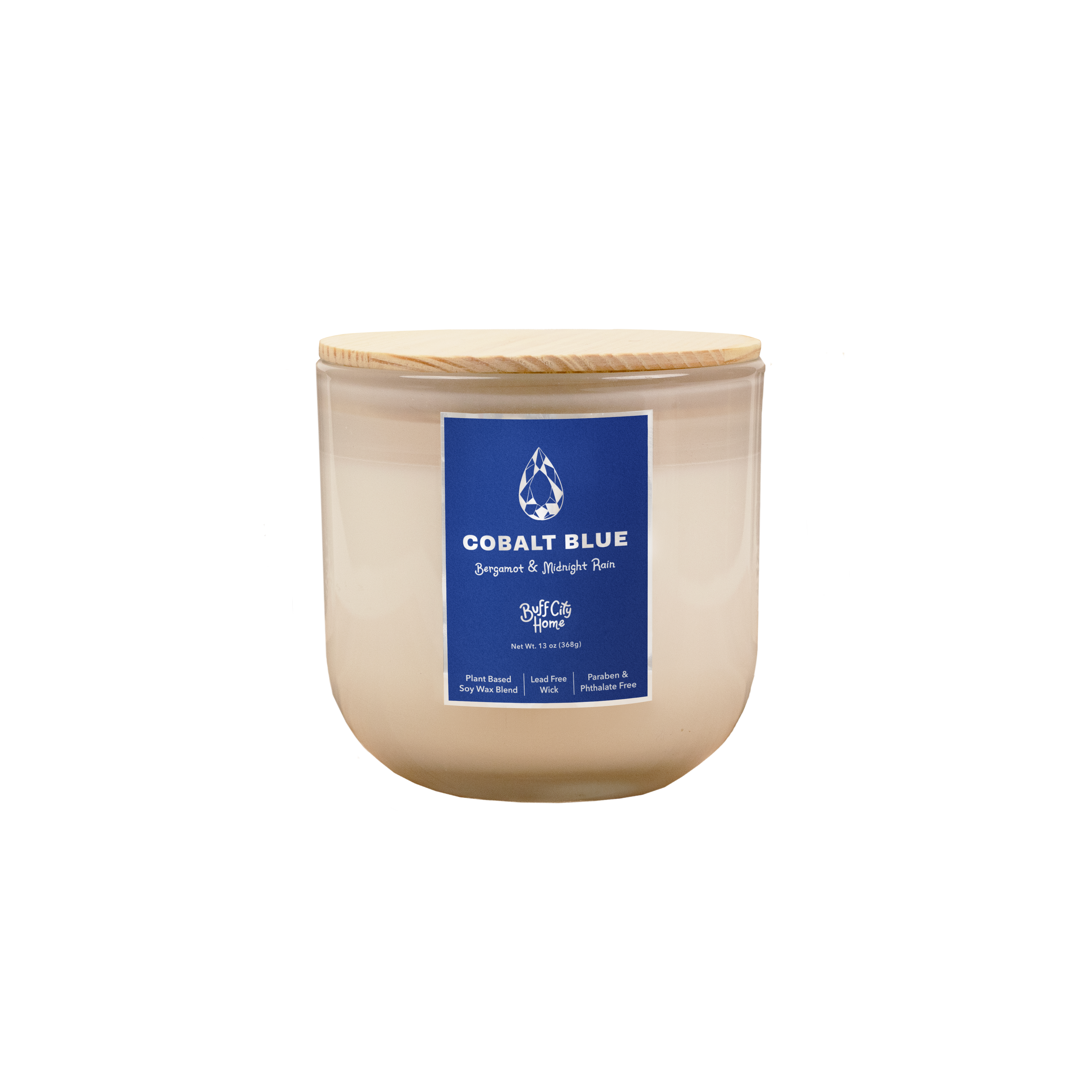 Cobalt Blue 2-Wick Candle