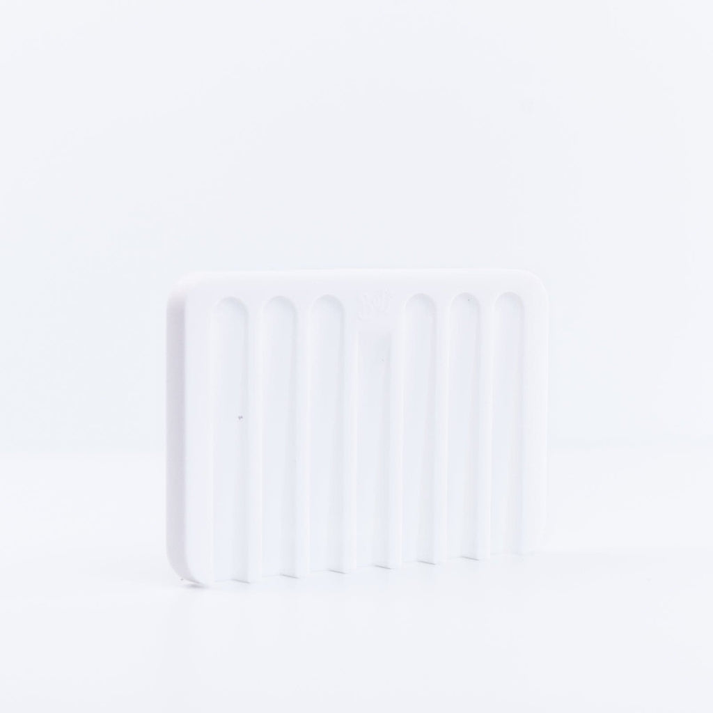 White Silicone Soap Dish